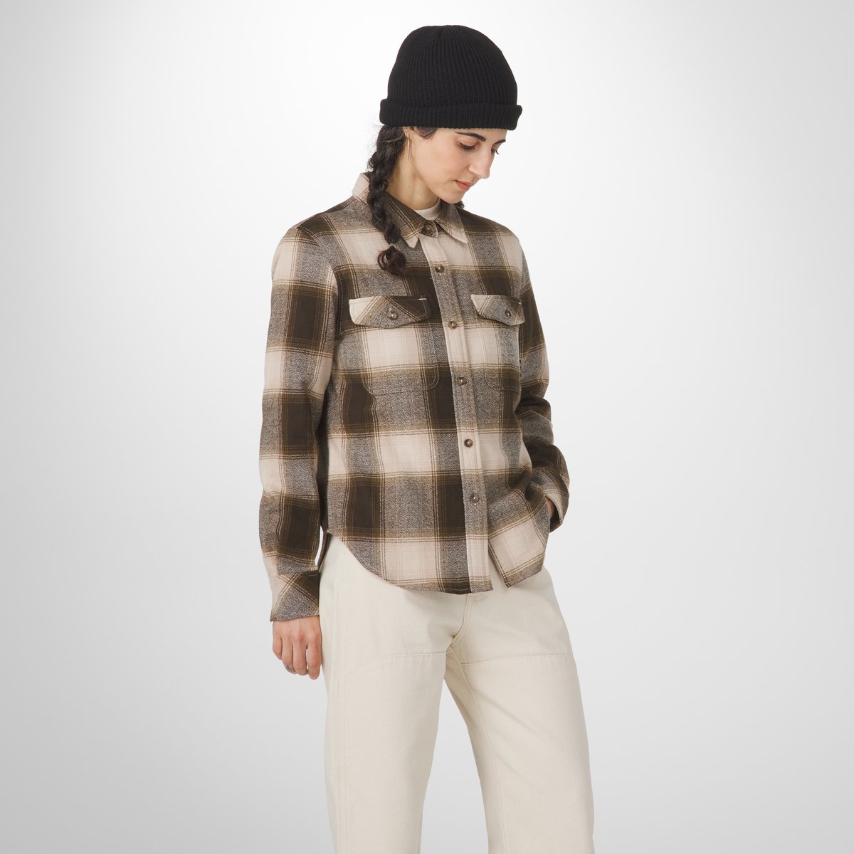 Danner Sauvie Cotton Flannel Shirt  Earth Plaid