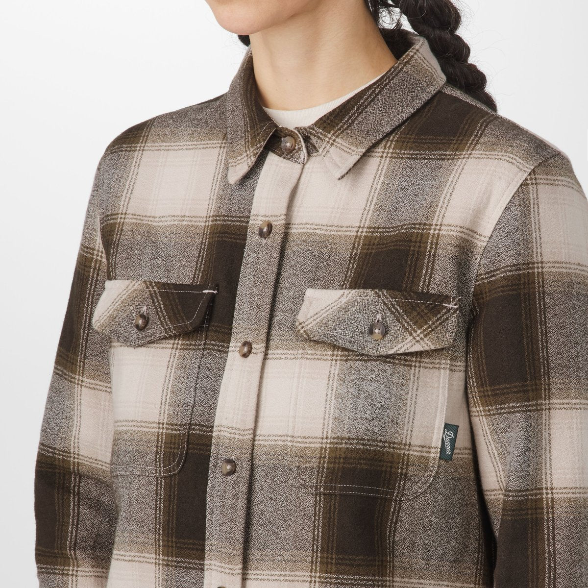 Danner Sauvie Cotton Flannel Shirt  Earth Plaid