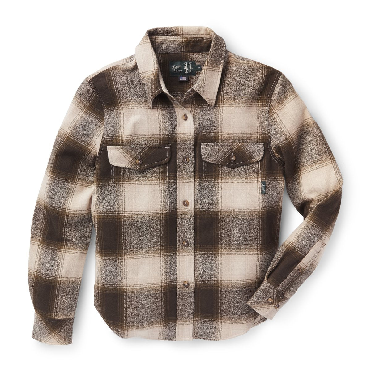 Danner Sauvie Cotton Flannel Shirt  Earth Plaid