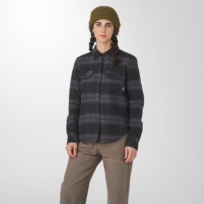 Danner Sauvie Cotton Flannel Shirt  Black Plaid