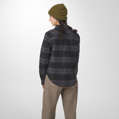 Danner Sauvie Cotton Flannel Shirt  Black Plaid