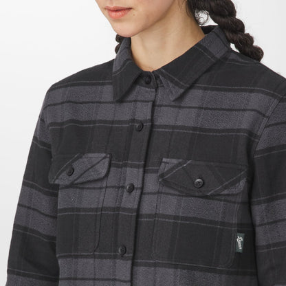Danner Sauvie Cotton Flannel Shirt  Black Plaid