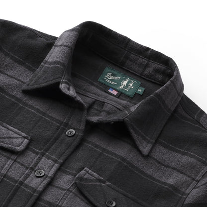 Danner Sauvie Cotton Flannel Shirt  Black Plaid