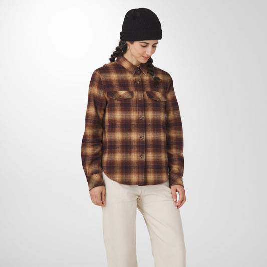 Danner Sauvie Cotton Flannel Shirt  Espresso Plaid
