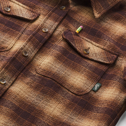 Danner Sauvie Cotton Flannel Shirt  Espresso Plaid