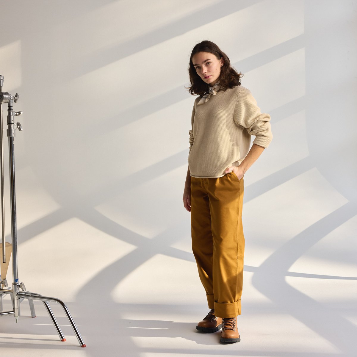 Danner DWR Wool/Cotton Sweater Castle Wall