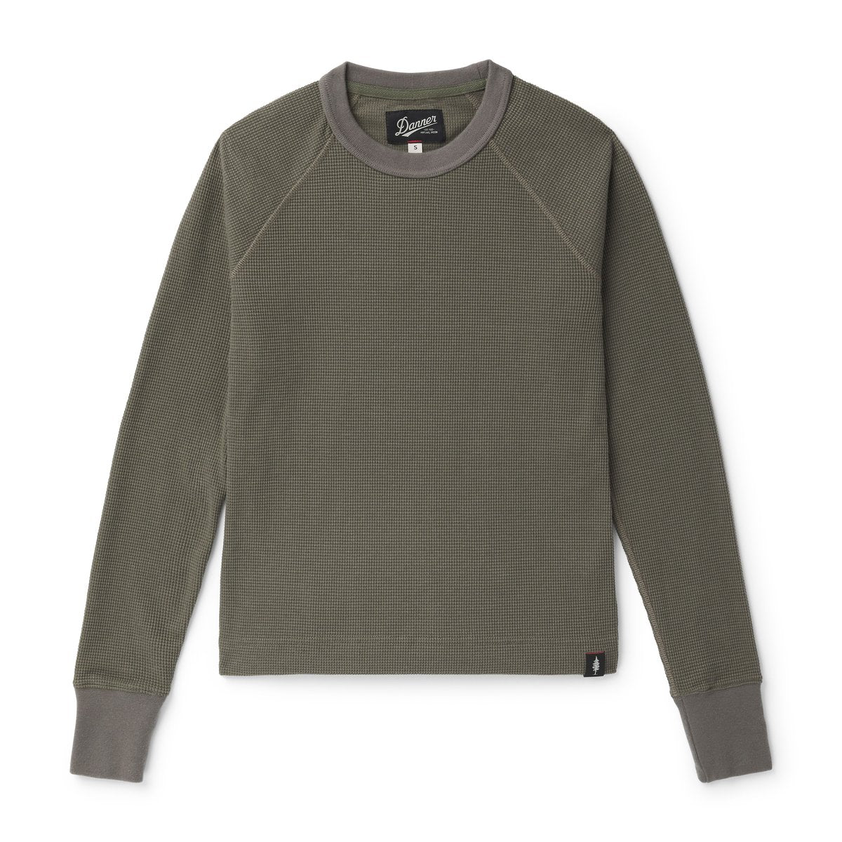 Danner Santiam Waffle LS Tee Dusty Olive