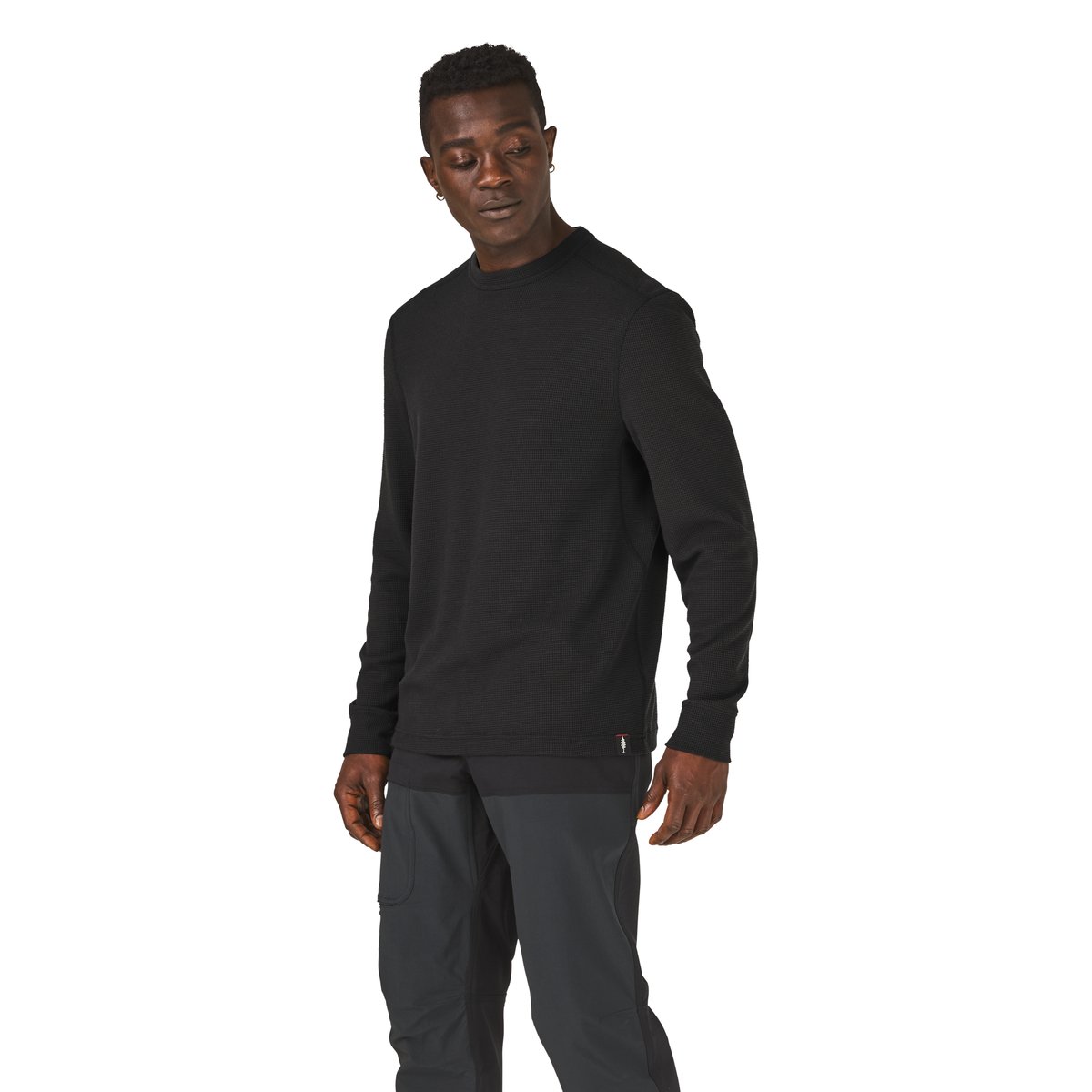 Danner Santiam Waffle LS Tee Black