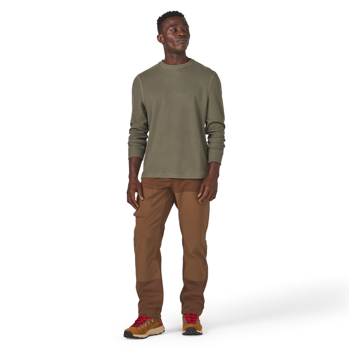 Danner Santiam Waffle LS Tee Dusty Olive