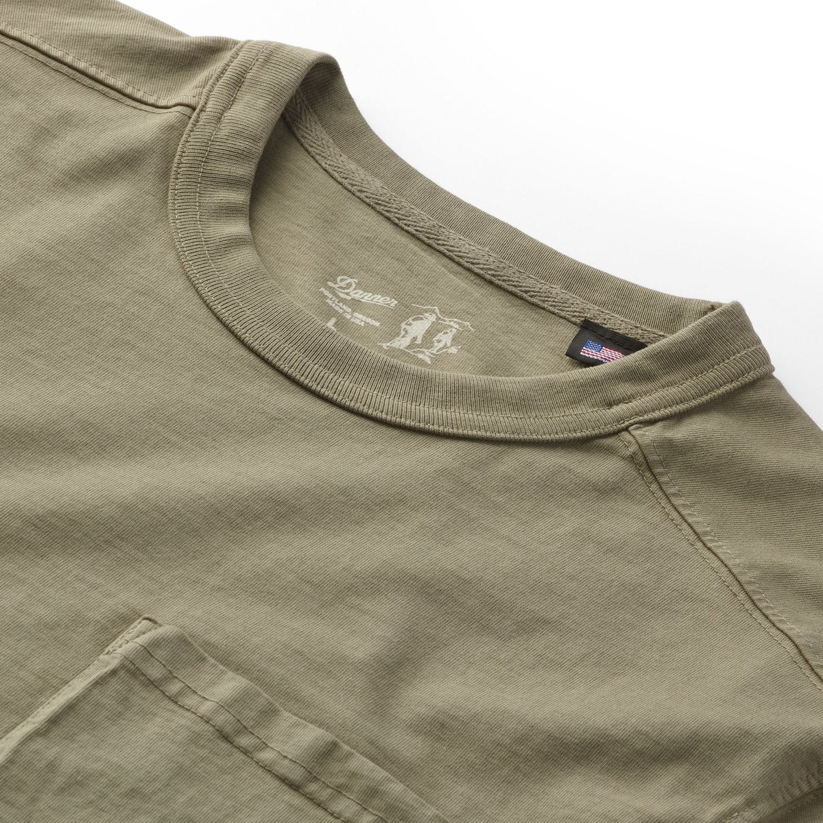 Danner Heavyweight Pocket Tee Dusty Olive