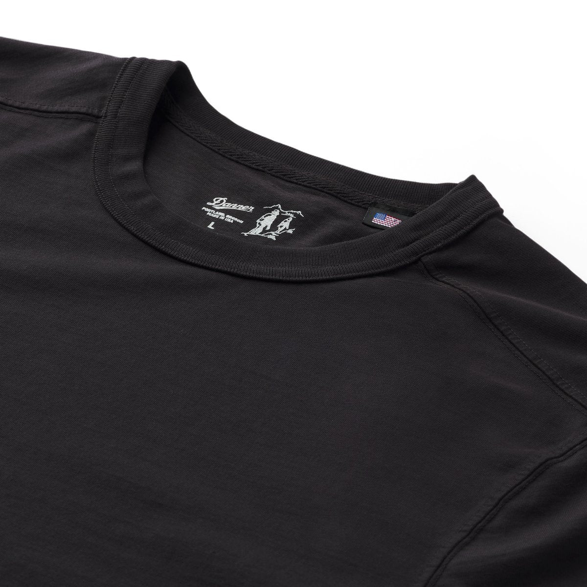 Danner Heavyweight Long Sleeve Tee Black