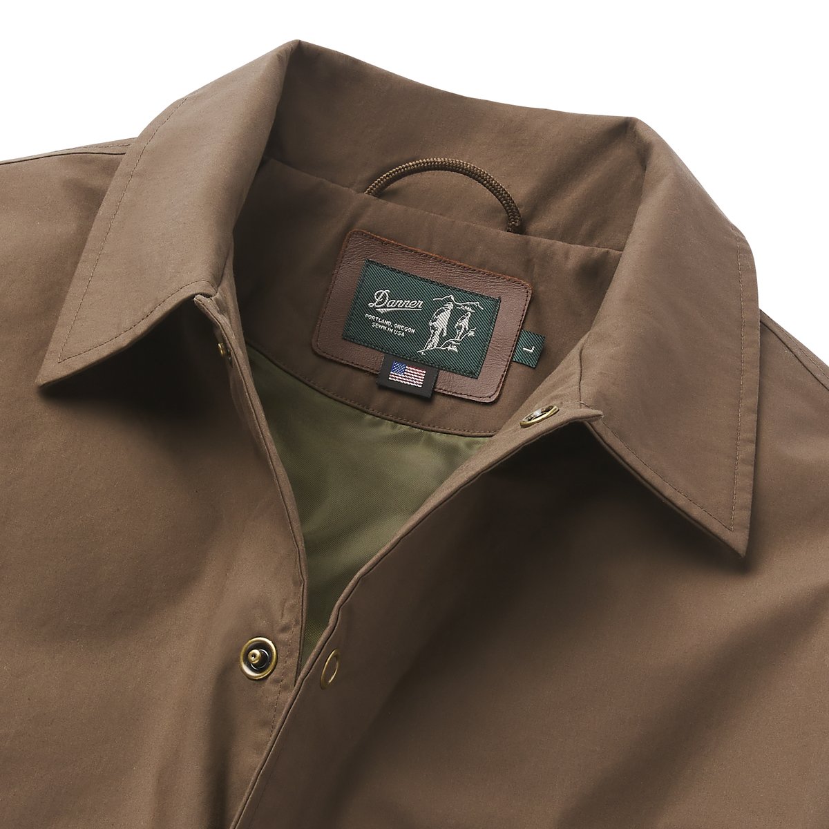 Danner Waxed Primaloft® Coaches Jacket Brown