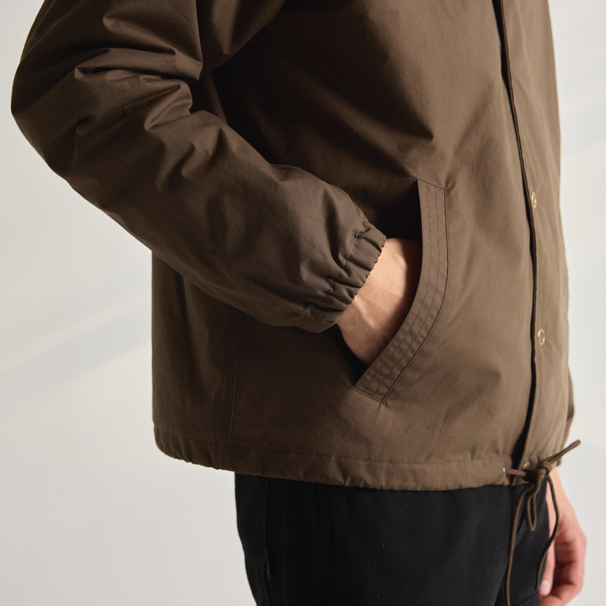 Danner Waxed Primaloft® Coaches Jacket Brown