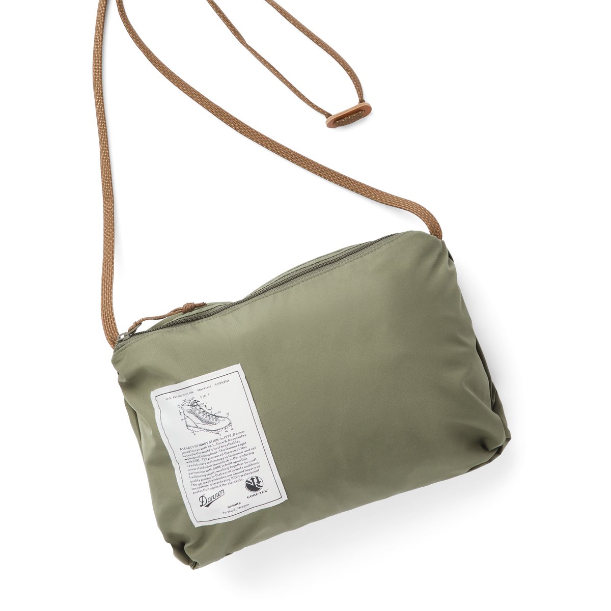 Danner Cascade Crest Packable GTX Jacket Dusty Olive