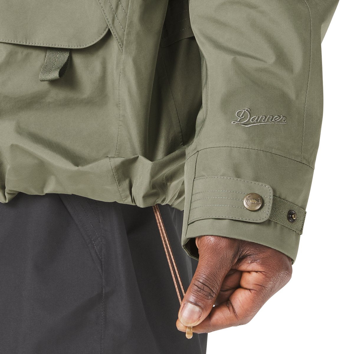 Danner Cascade Crest Packable GTX Jacket Dusty Olive