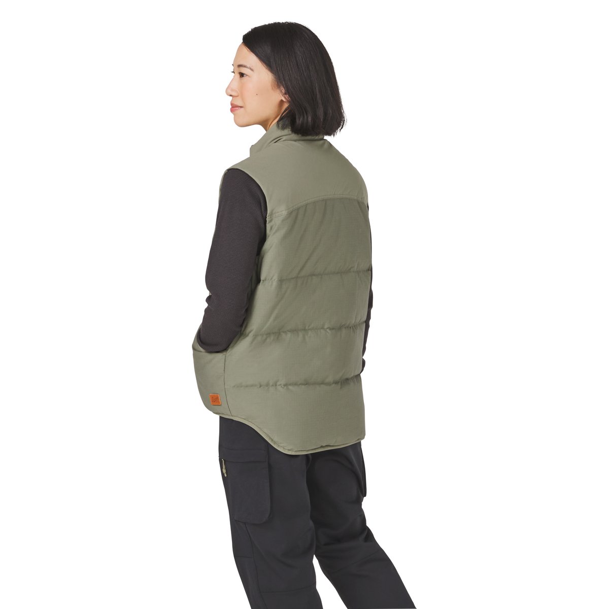Danner Zigzag Down Vest Dusty Olive