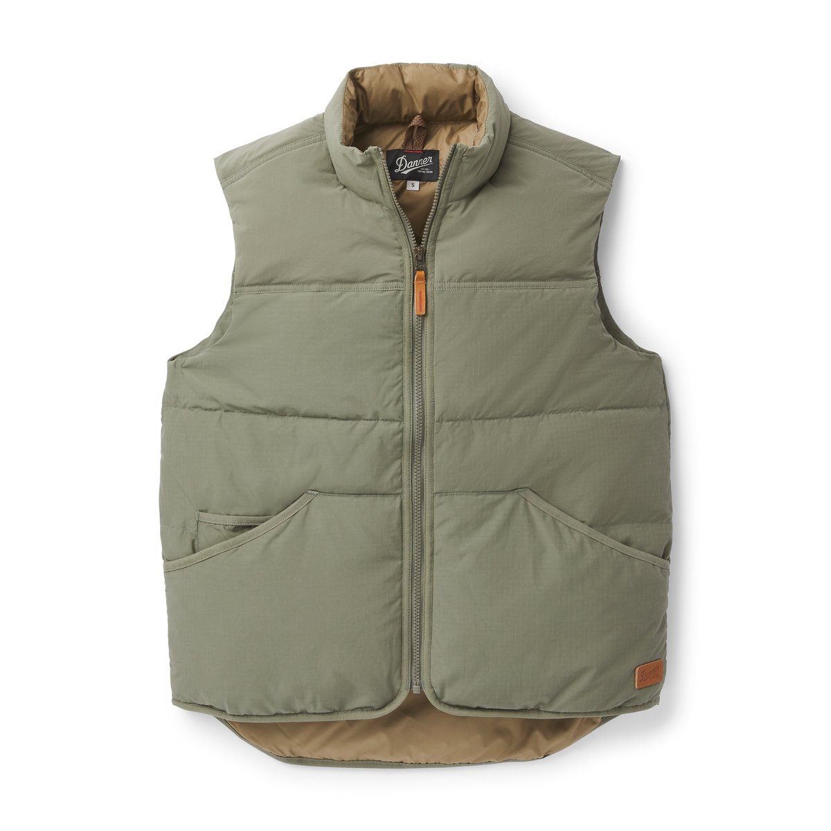 Danner Zigzag Down Vest Dusty Olive