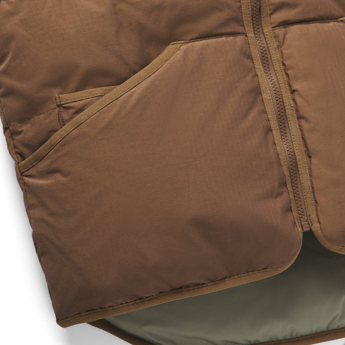 Danner Zigzag Down Vest Dark Earth