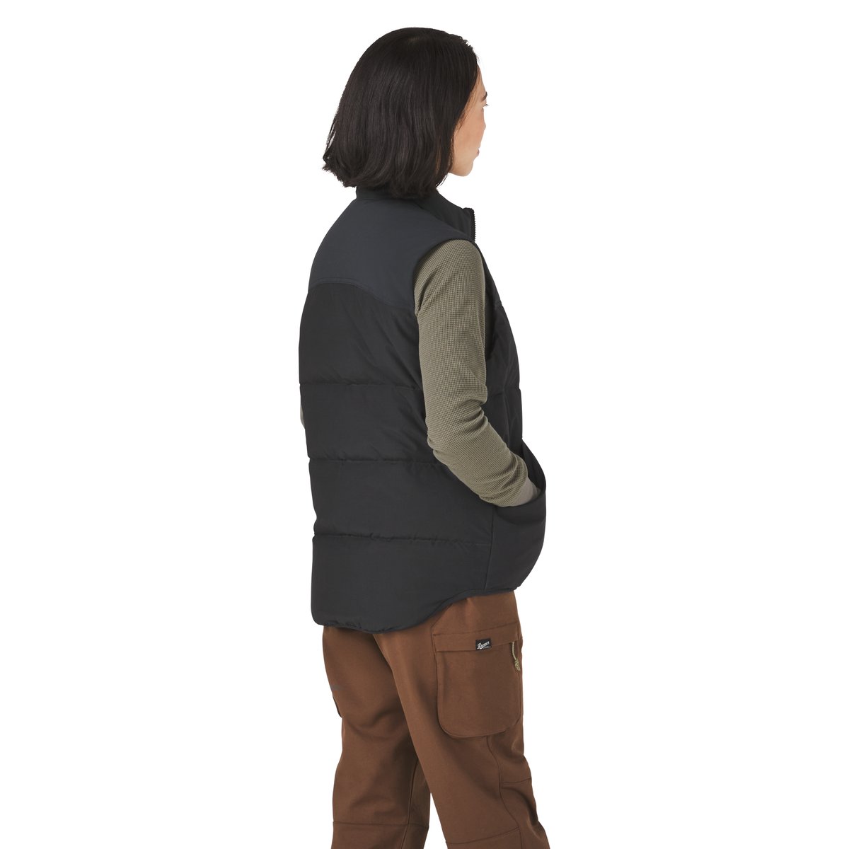 Danner Zigzag Down Vest Black