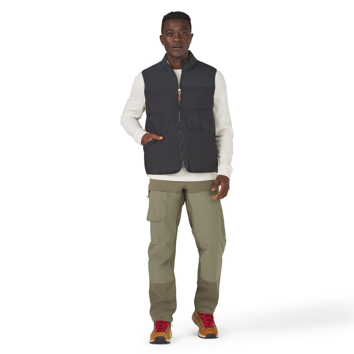 Danner Zigzag Down Vest Black