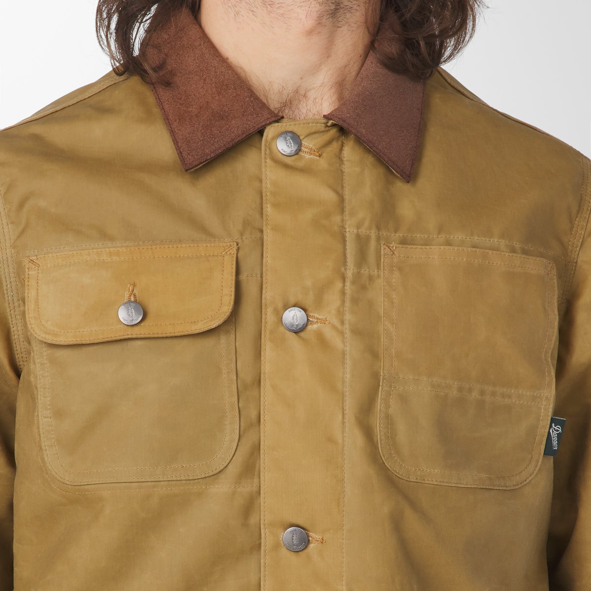 Danner Shipyard Waxed Canvas Jacket  Tan/Bison