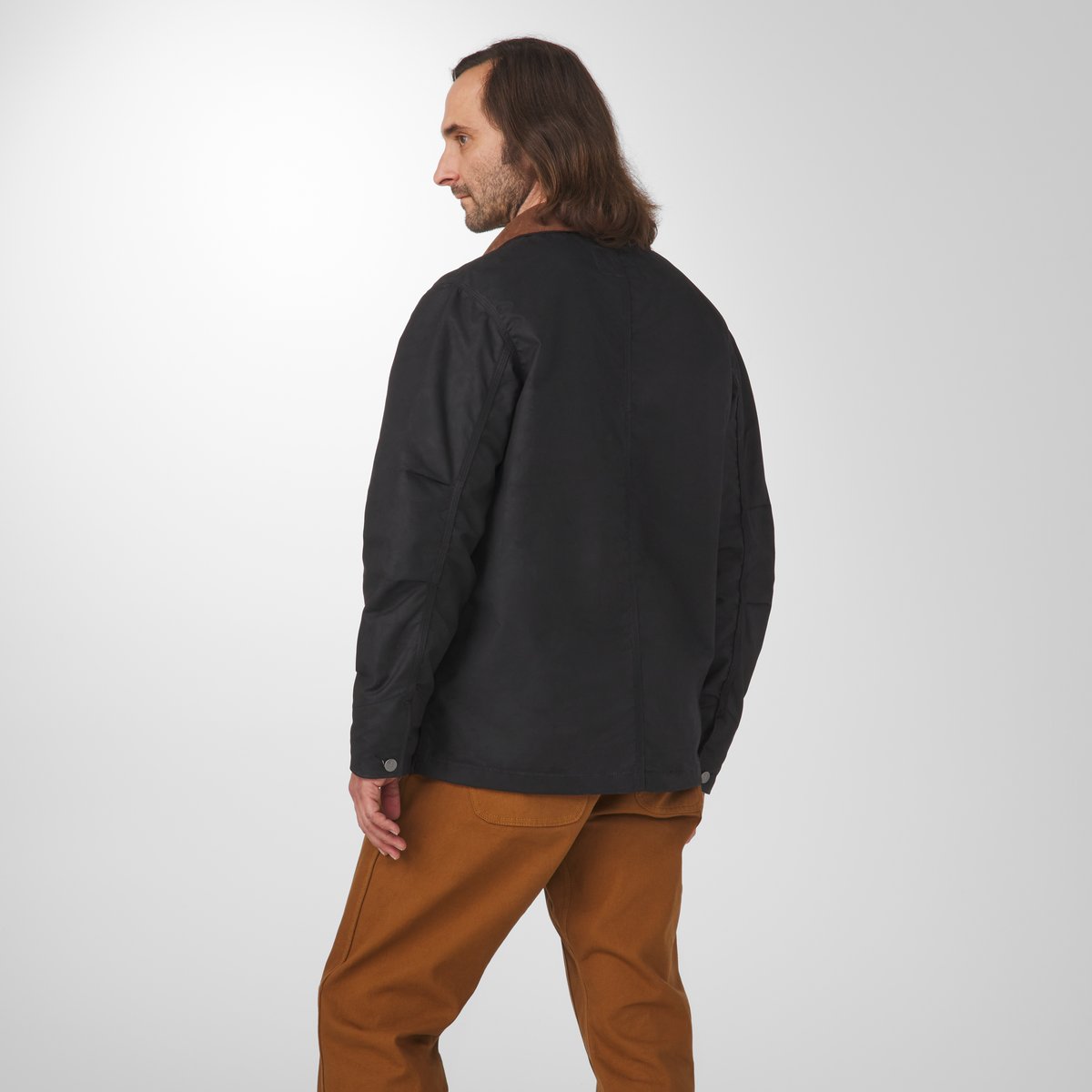 Danner Shipyard Waxed Canvas Jacket  Black/Bison
