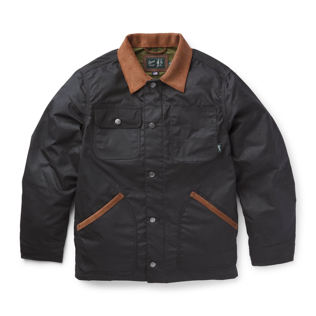 Danner Shipyard Waxed Canvas Jacket  Black/Bison