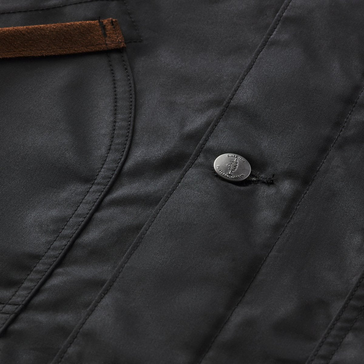 Danner Shipyard Waxed Canvas Jacket  Black/Bison