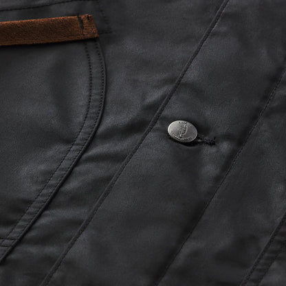Danner Shipyard Waxed Canvas Jacket  Black/Bison