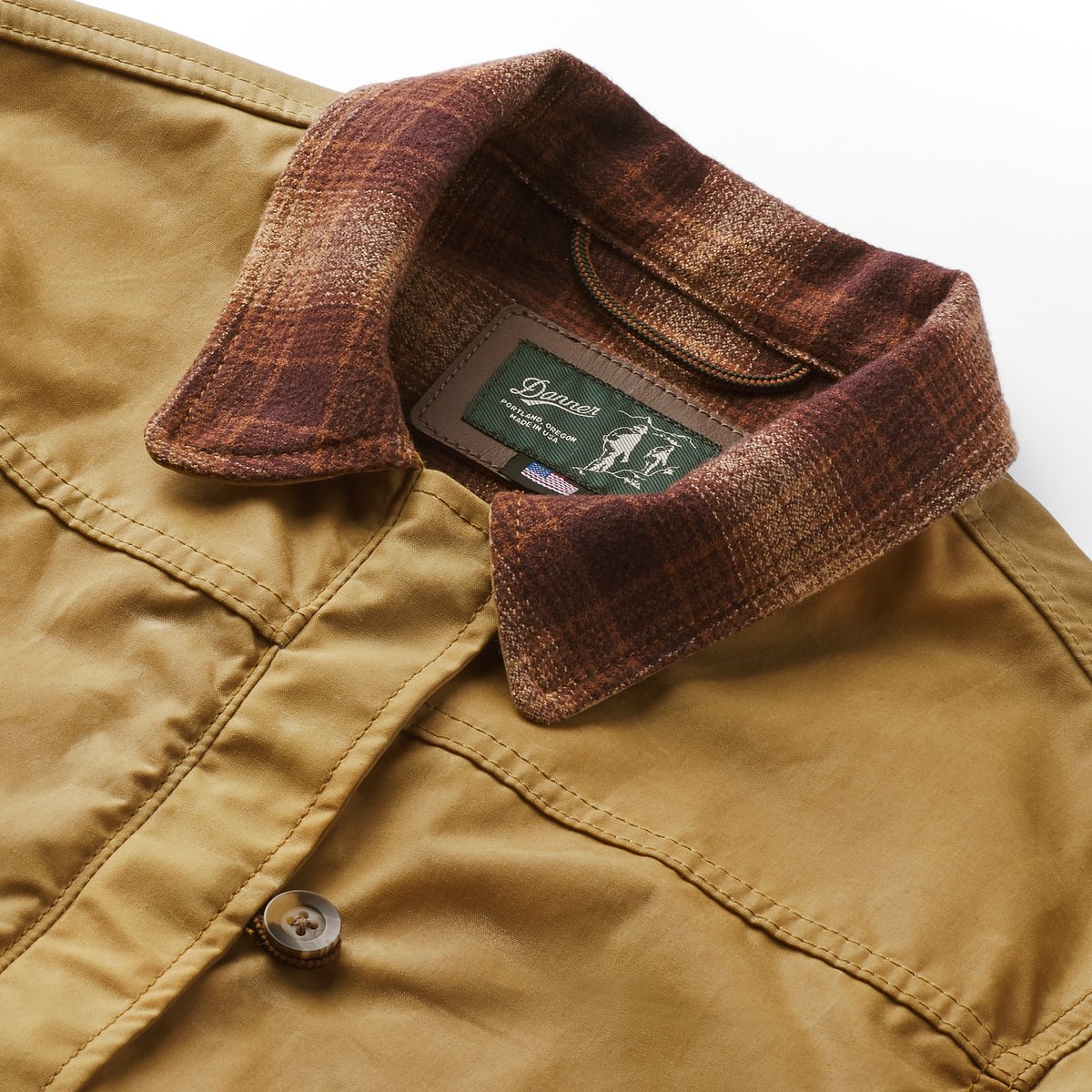 Danner Maywood Waxed Canvas Jacket  Tan/Espresso