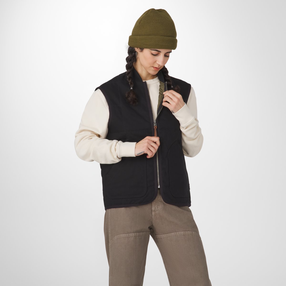 Danner Oxbow Primaloft Vest  Black/Olive