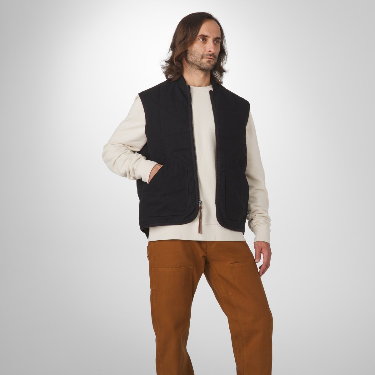 Danner Oxbow Primaloft Vest  Black/Olive