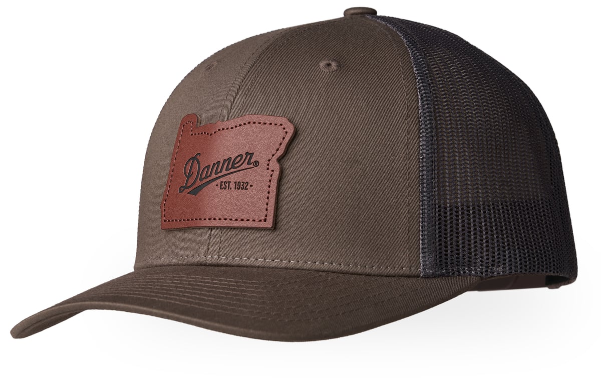 Danner Oregon Patch Trucker Cap Green/Brown