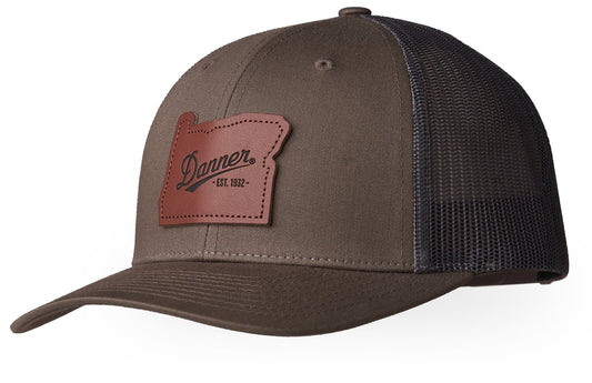 Danner Oregon Patch Trucker Cap Green/Brown