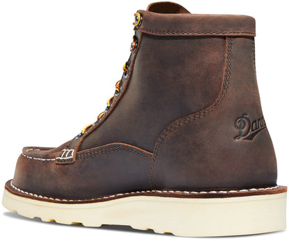 Danner Bull Run Moc Toe 6" Brown Steel Toe