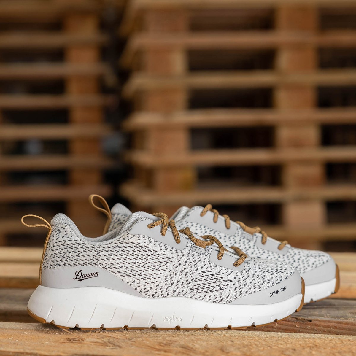 Danner Run Time 3 Gray/White Composite Toe (NMT)