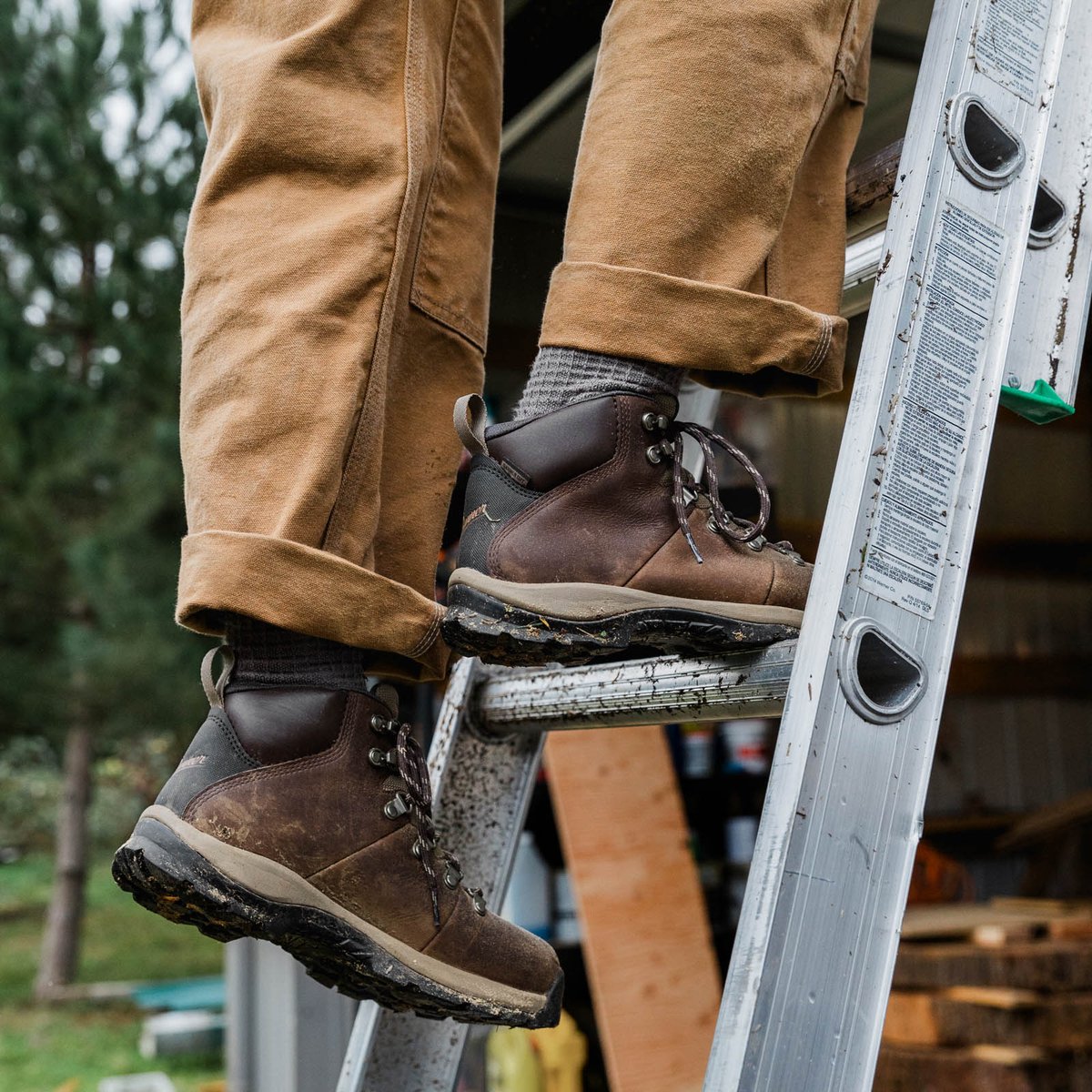 Danner Sandy Ridge Brown Aluminum Toe