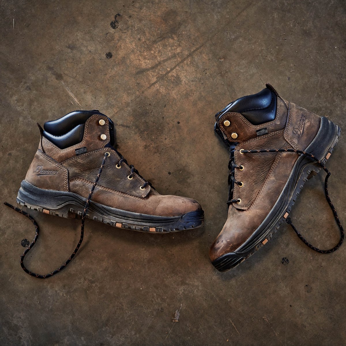 Danner Caliper 5" Brown Aluminum Toe