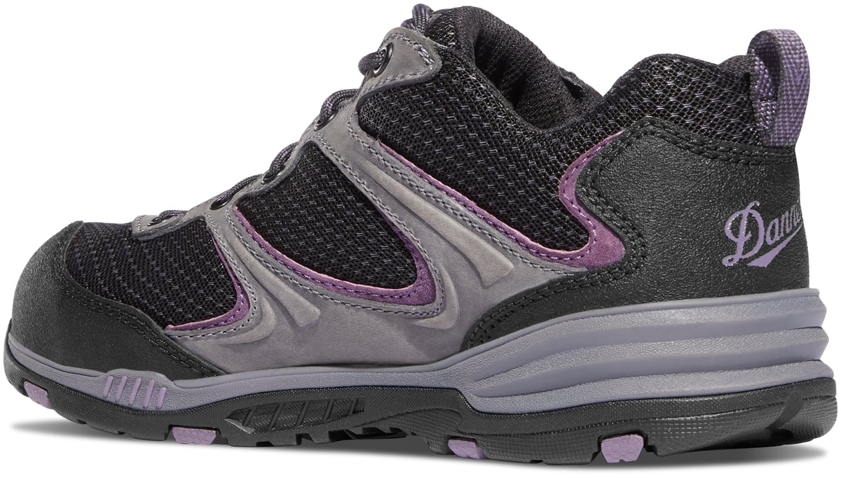 Danner Women's Springfield Low 3" Gray/Purple ESD Composite Toe (NMT)