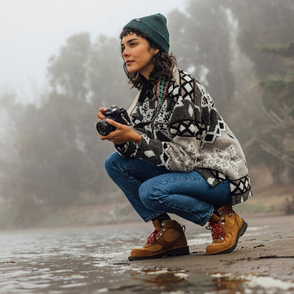 Danner Cascade Crest Grizzly Brown/Rhodo Red