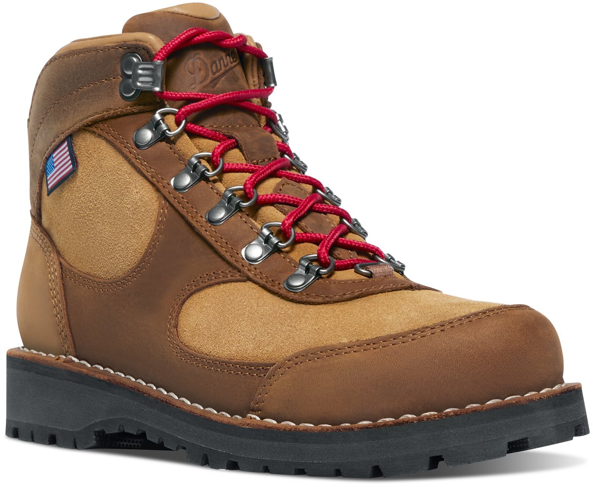 Danner Cascade Crest Grizzly Brown/Rhodo Red
