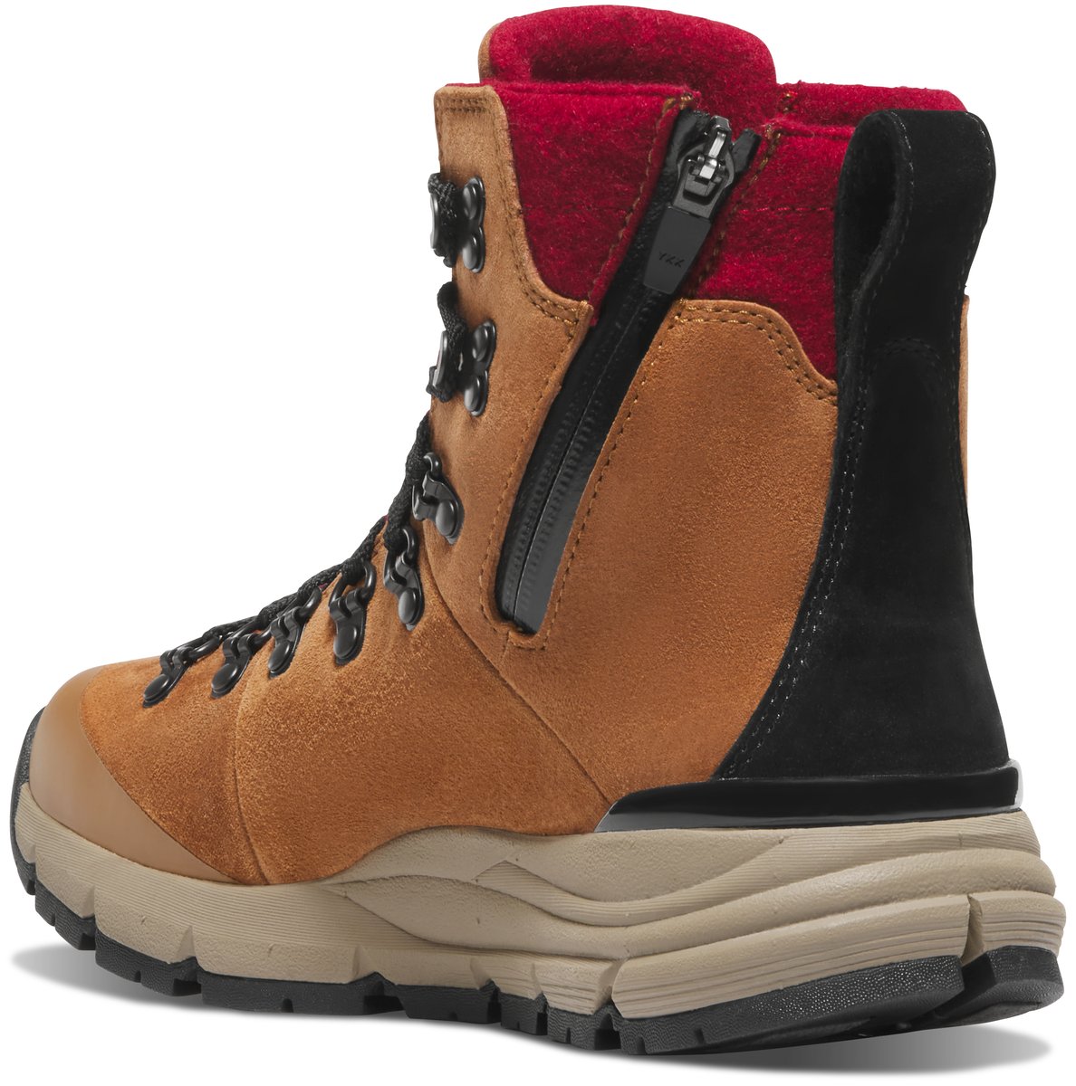 Danner Arctic 600 Side-Zip Brown/Red Felt 200G