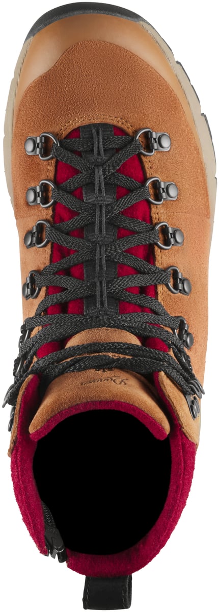 Danner Arctic 600 Side-Zip Brown/Red Felt 200G