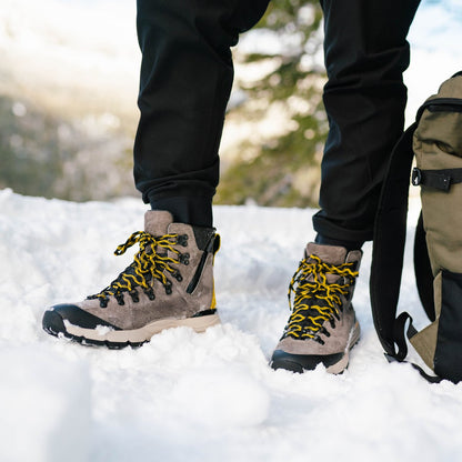 Danner Arctic 600 Side-Zip Driftwood/Yellow Insulated 200G