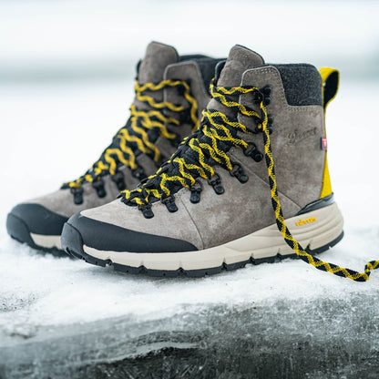Danner Arctic 600 Side-Zip Driftwood/Yellow Insulated 200G