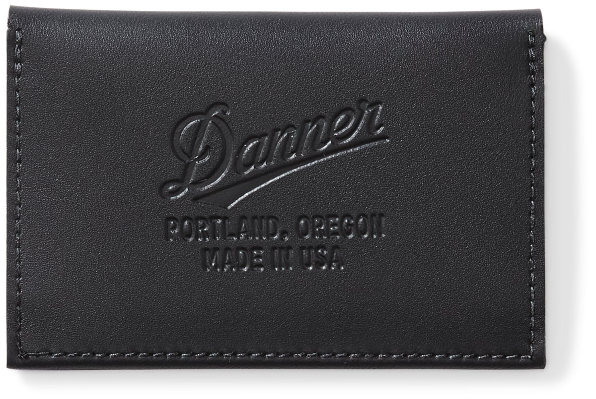 Danner Leather Wallet 4.5" x 3.5" Black