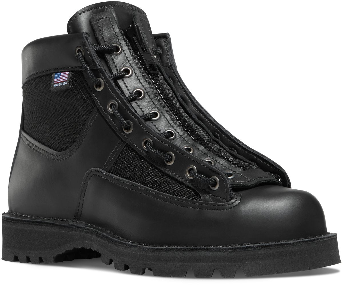 Danner Lace-in Boot Zipper 6" Black