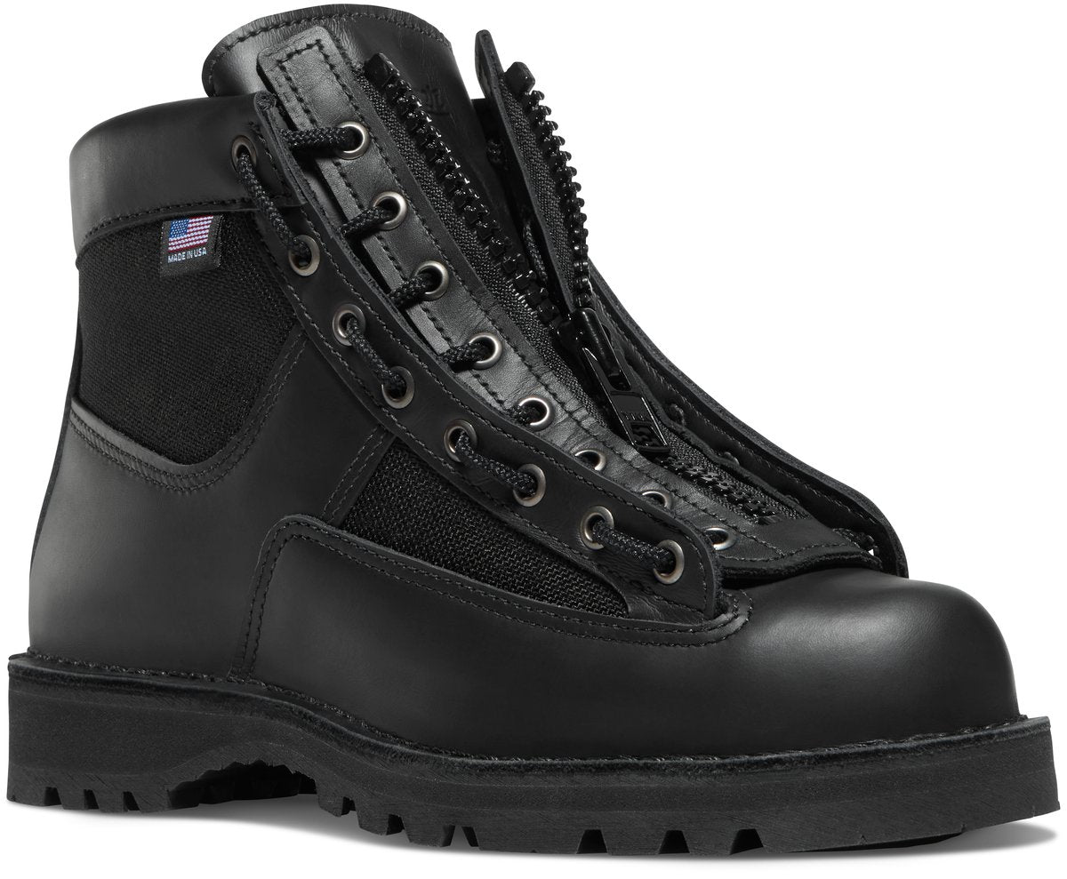Danner Lace-in Boot Zipper 6" Black