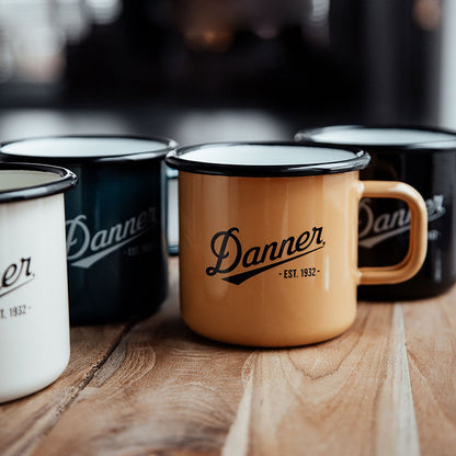 Danner Enamel Camp Mug 12oz Apricot Yellow
